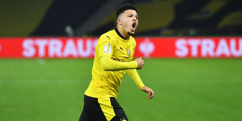 Dortmund là đội bóng đưa tên tuổi Jadon Sancho bay cao